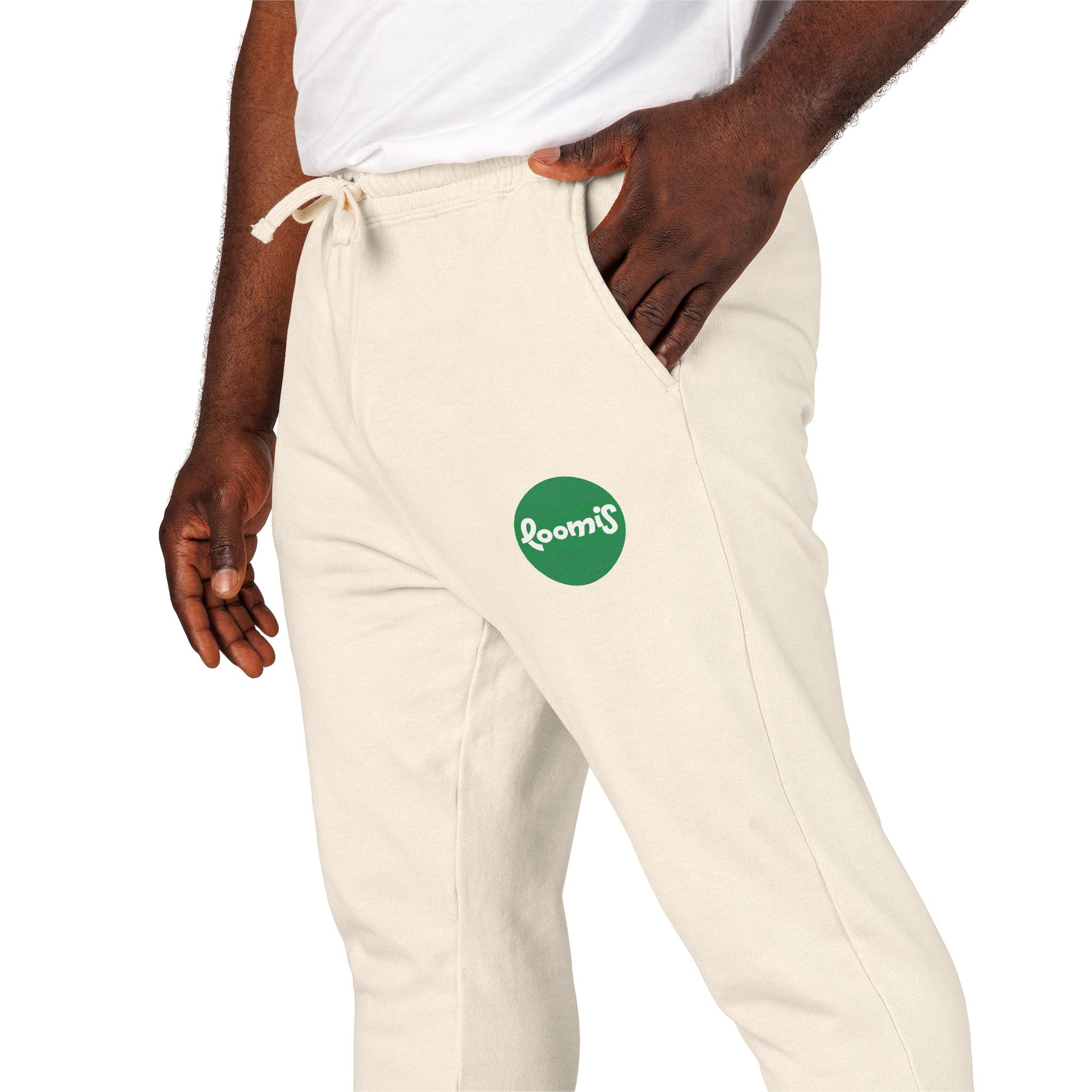 Unisex Garment-Dyed Fleece Sweatpants